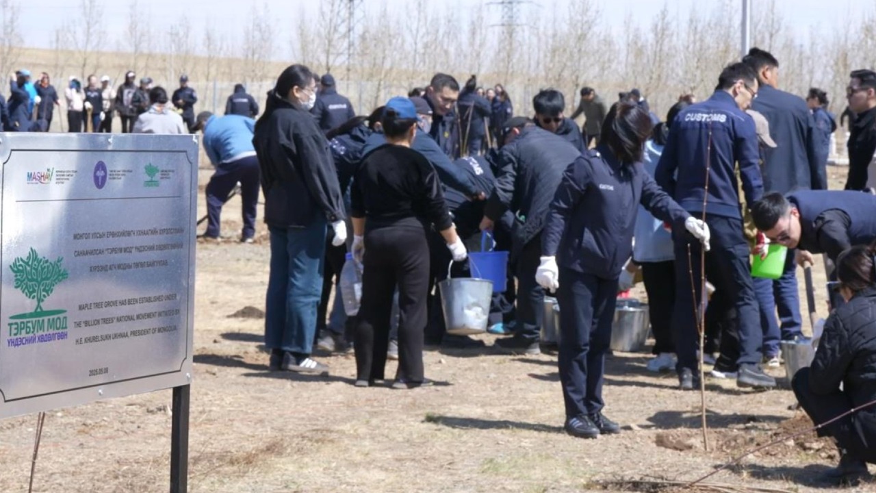 "ЧИНГИС ХААН" ОЛОН УЛСЫН НИСЭХ БУУДЛЫН ОЙРОЛЦОО  АГЧ МОДНЫ ТӨГӨЛ БАЙГУУЛЛАА